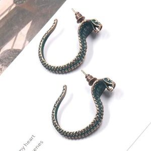Cobra Serpent Snake Earrings